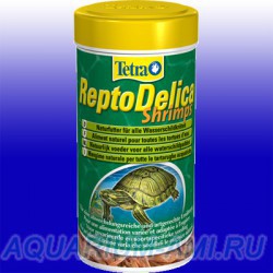 Деликатес  из креветок для всех черепах TETRA ReptoDelica Shrimps 250ml/20g 